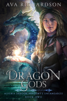 book cover for Dragon Gods