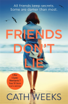 book cover for Friends Don't Lie