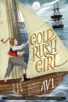 book cover for Gold Rush Girl