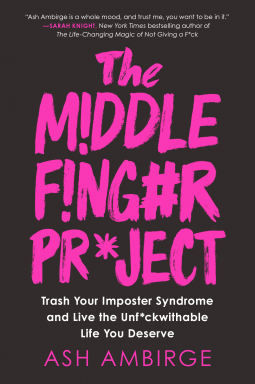 book cover for The Middle Finger Project
