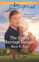 book cover for The Amish Marriage Bargain