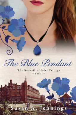 book cover for The Blue Pendant