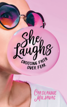 book cover for She Laughs