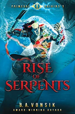 book cover for Primeval Origins: Rise of Serpents