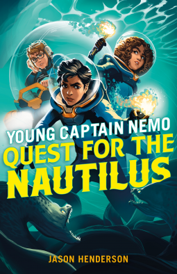 book cover for Quest for the Nautilus: Young Captain Nemo