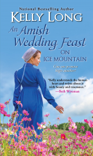 book cover for An Amish Wedding Feast on Ice Mountain
