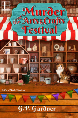 book cover for Murder at the Arts and Crafts Festival