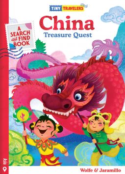 book cover for Tiny Travelers China Treasure Quest