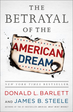book cover for The Betrayal of the American Dream