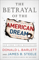 book cover for The Betrayal of the American Dream