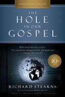 book cover for The Hole in Our Gospel 10th Anniversary Edition