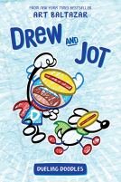 book cover for Drew And Jot: Dueling Doodles