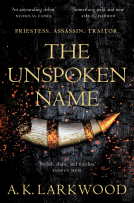 book cover for The Unspoken Name