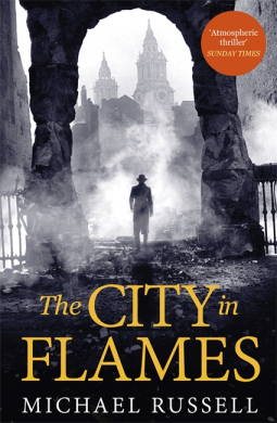 book cover for CWA Dagger Award - The City in Flames