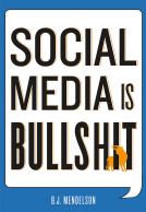 book cover for Social Media Is Bullshit