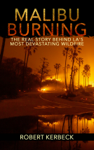 book cover for Malibu Burning
