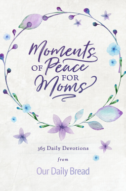 book cover for Moments of Peace for Moms
