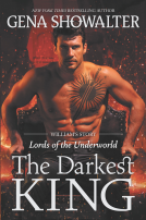 book cover for The Darkest King