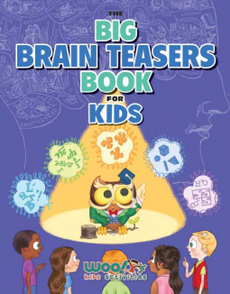book cover for The Big Brain Teasers Book for Kids