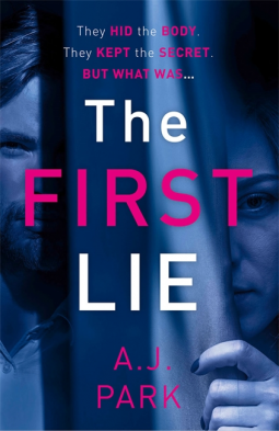 book cover for The First Lie