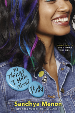 book cover for 10 Things I Hate about Pinky