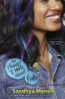 book cover for 10 Things I Hate about Pinky