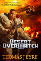 book cover for Desert OverWatch
