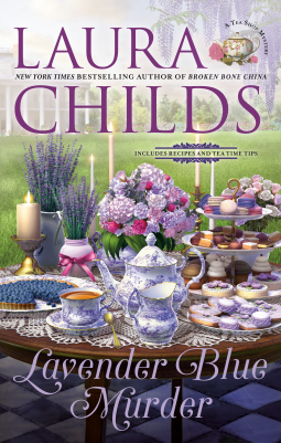 book cover for Lavender Blue Murder