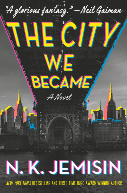 book cover for The City We Became
