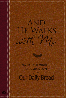 book cover for And He Walks with Me