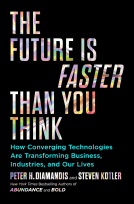 book cover for The Future Is Faster Than You Think