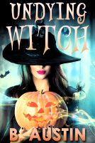 book cover for Undying Witch