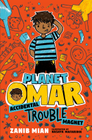 book cover for Planet Omar: Accidental Trouble Magnet