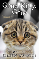 book cover for Gone, Kitty, Gone