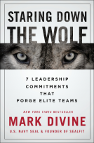 book cover for Staring Down the Wolf
