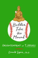 book cover for Buddha Takes the Mound