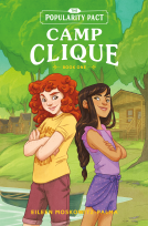 book cover for The Popularity Pact: Camp Clique