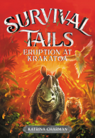 book cover for Survival Tails: Eruption at Krakatoa
