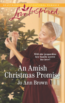 book cover for An Amish Christmas Promise