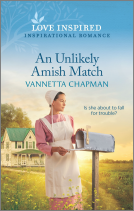 book cover for An Unlikely Amish Match