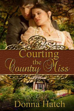 book cover for Courting the Country Miss