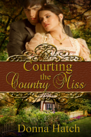 book cover for Courting the Country Miss