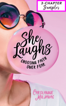 book cover for She Laughs: 3-Chapter Sampler