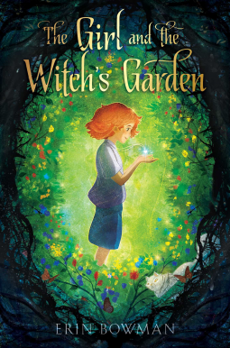 book cover for The Girl and the Witch's Garden