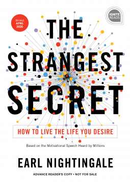 book cover for The Strangest Secret