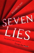 book cover for Seven Lies