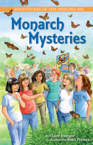book cover for The Adventures of the Sizzling Six: Monarch Mysteries