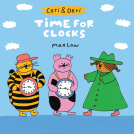 book cover for Ceri & Deri: Time for Clocks