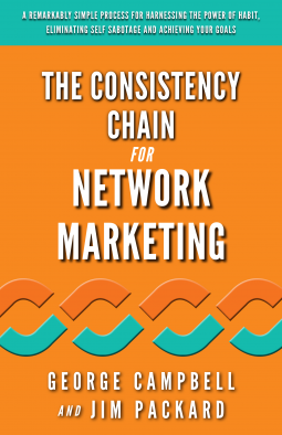 book cover for The Consistency Chain for Network Marketing