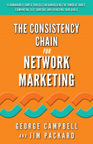 book cover for The Consistency Chain for Network Marketing